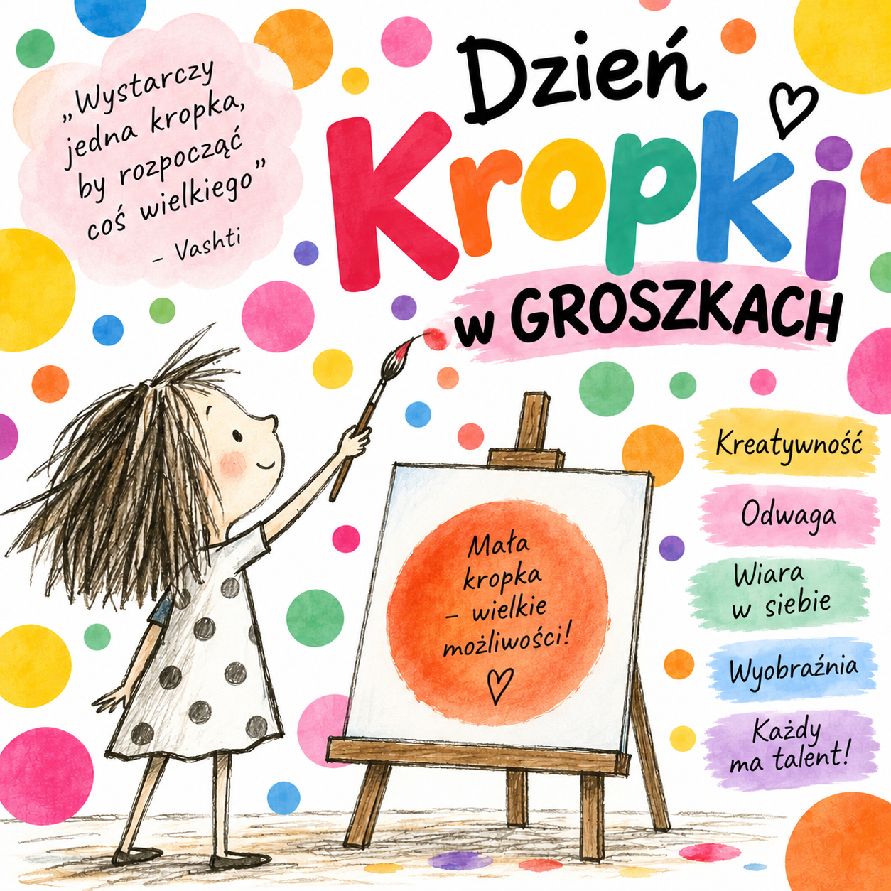 Międzynarodowy Dzień Kropki- 15.09.26r.